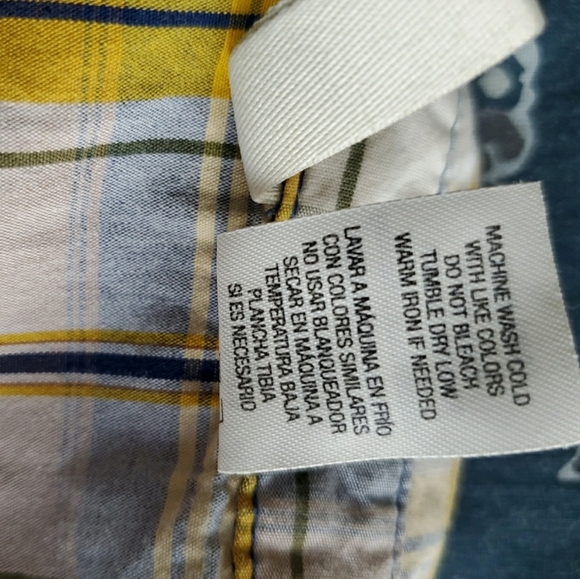 Set of 2 Short Sleeve Collared Shirt size M (5-6) - Picture 9 of 9